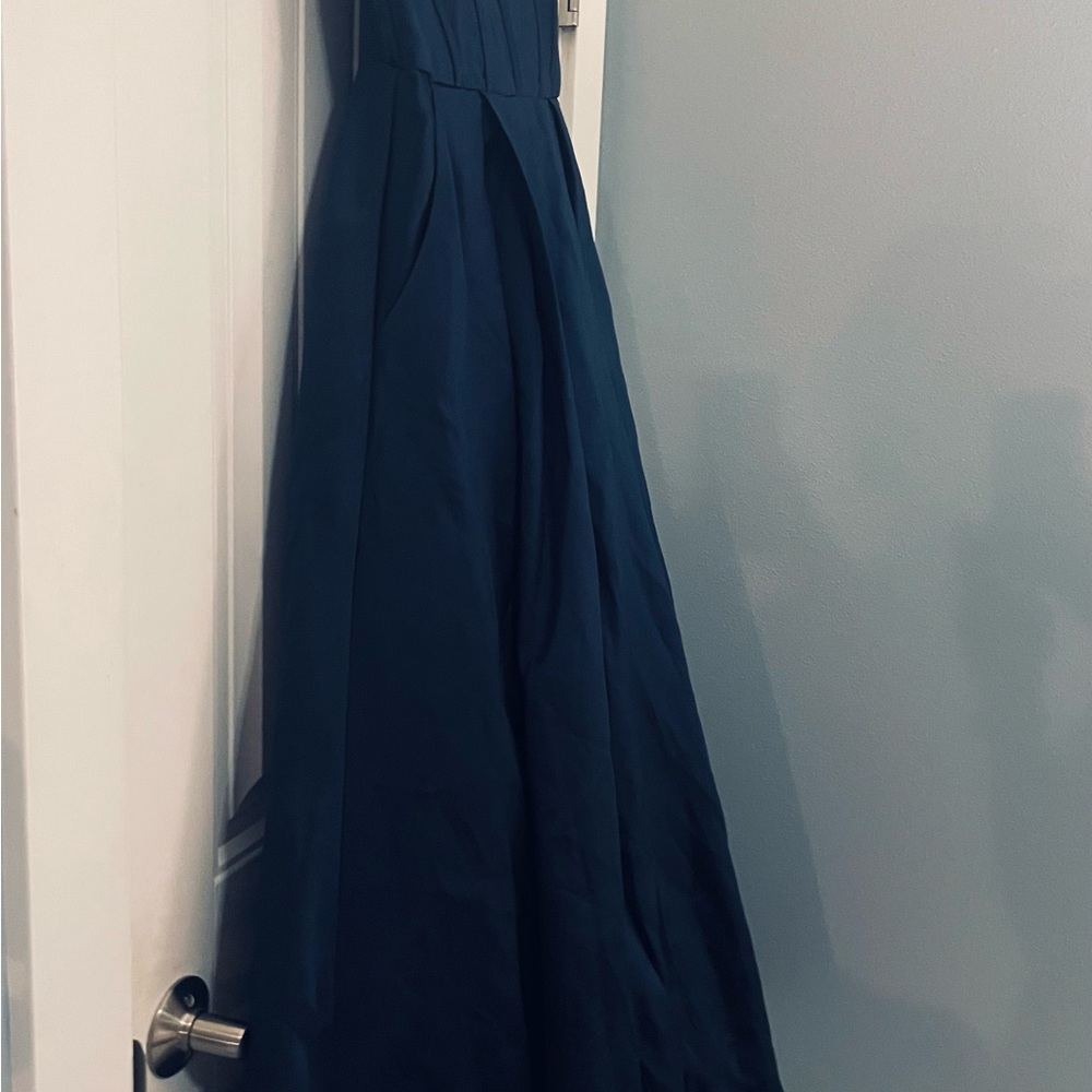 GORGEOUS Deep Blue Corset Dress